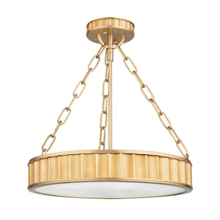Middlebury Outdoor (Damp) Flush Mount Ceiling Light by Hudson Valley