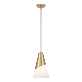 Buy vibrant-gold-and-frosted-shade Tori Outdoor (Damp) Pendant by Crystorama