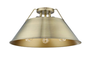 Orwell Flush Mount Ceiling Light by Golden