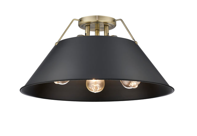 Orwell Flush Mount Light by Golden
