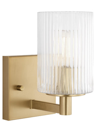 Buy satin-bronze-with-clear-fluted-glass Lando Vanity by Generation Lighting