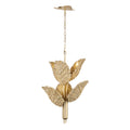 Banana Leaf Outdoor (Damp) Chandelier by Varaluz