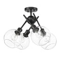 Axel Semi Flush Mount Light by Golden
