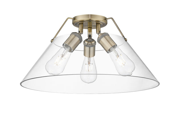 Orwell Flush Mount Light by Golden