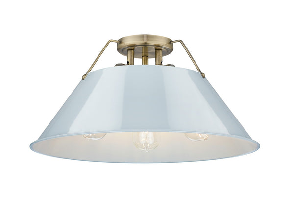 Orwell Flush Mount Light by Golden