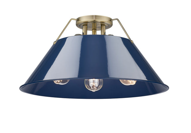 Orwell Flush Mount Light by Golden