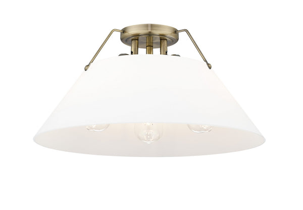 Orwell Flush Mount Light by Golden