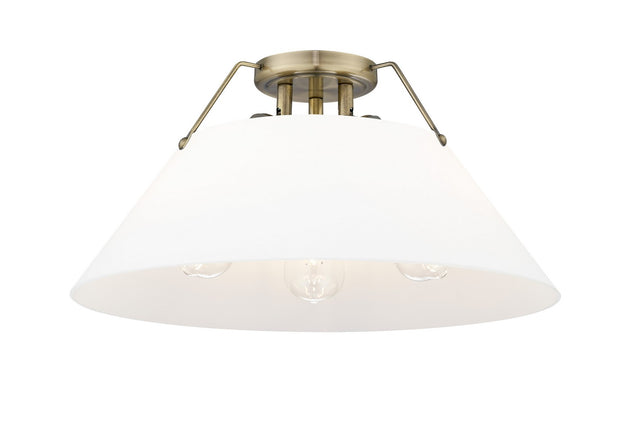 Orwell Flush Mount Light by Golden