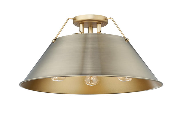 Orwell Flush Mount Light by Golden