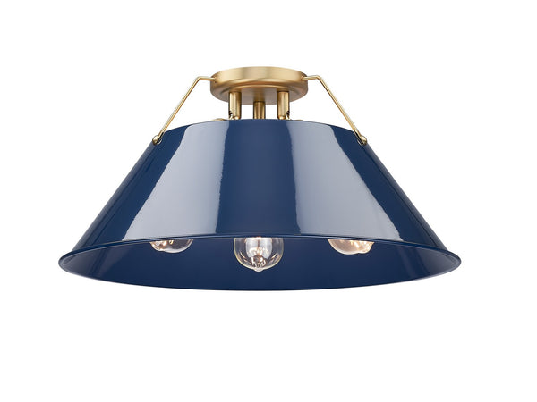 Orwell Flush Mount Light by Golden