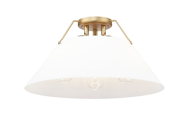 Orwell Flush Mount Light by Golden