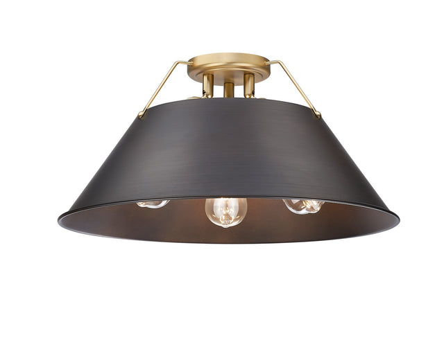 Orwell Flush Mount Light by Golden