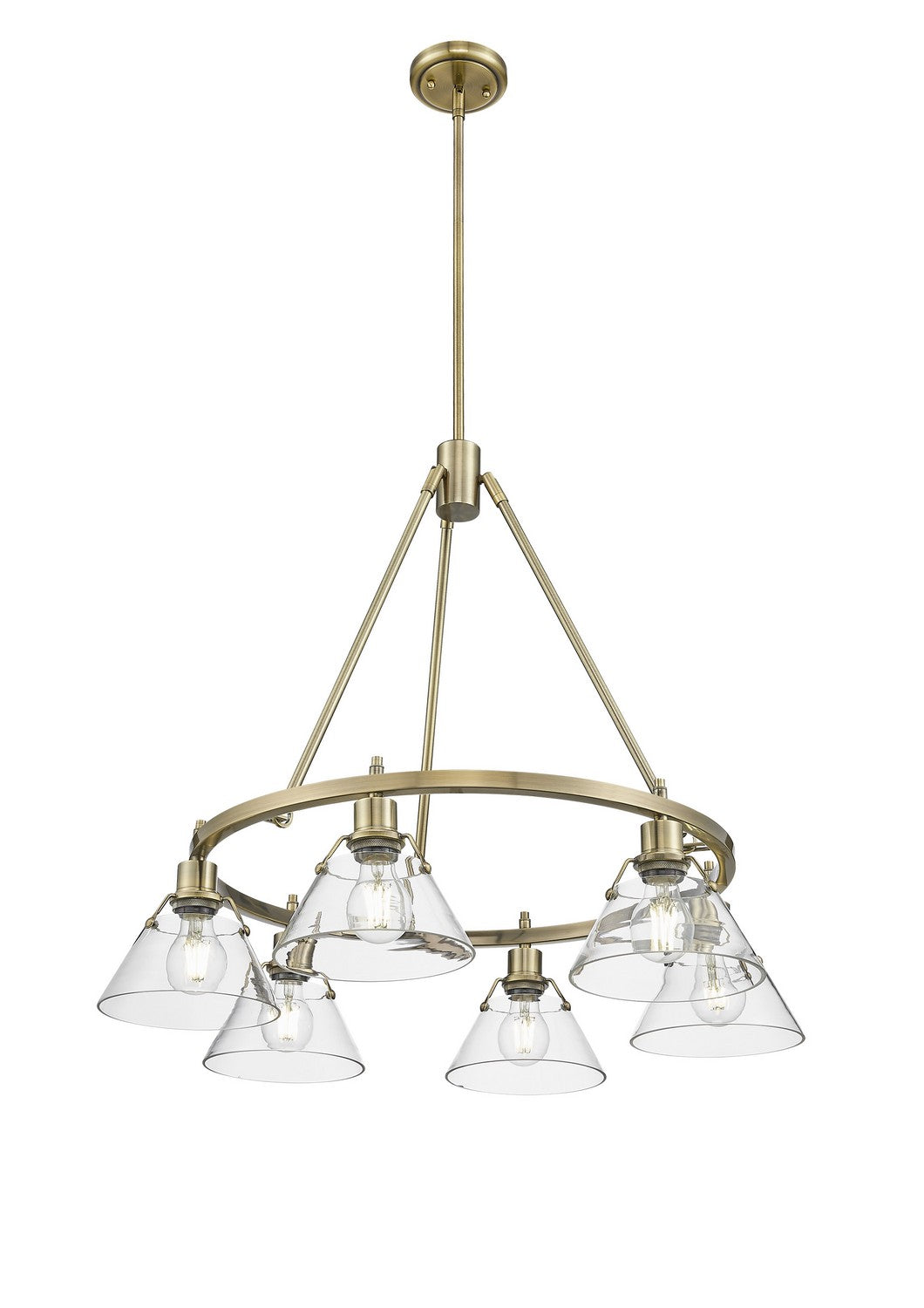 Orwell Chandelier by Golden