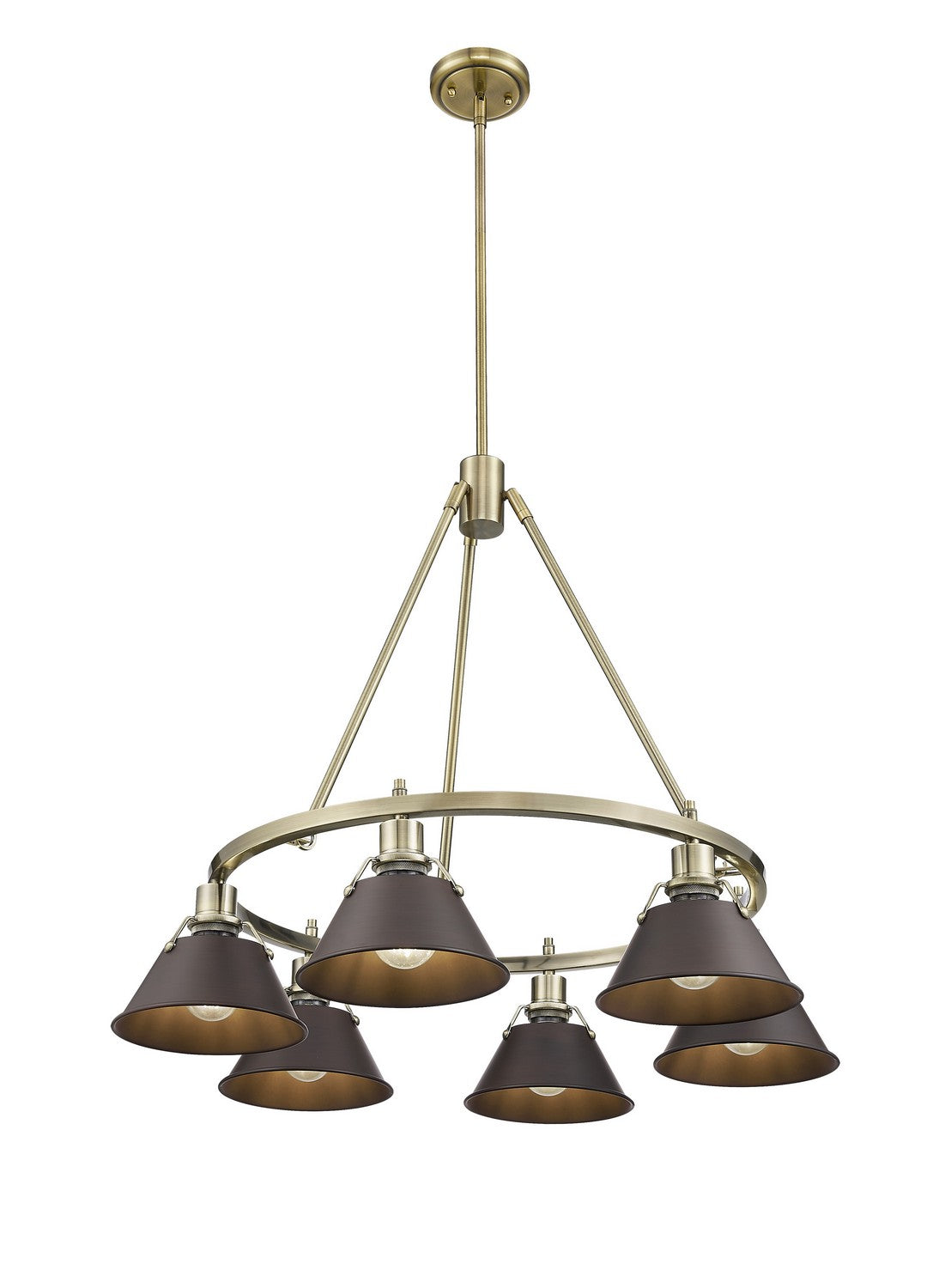 Orwell Chandelier by Golden