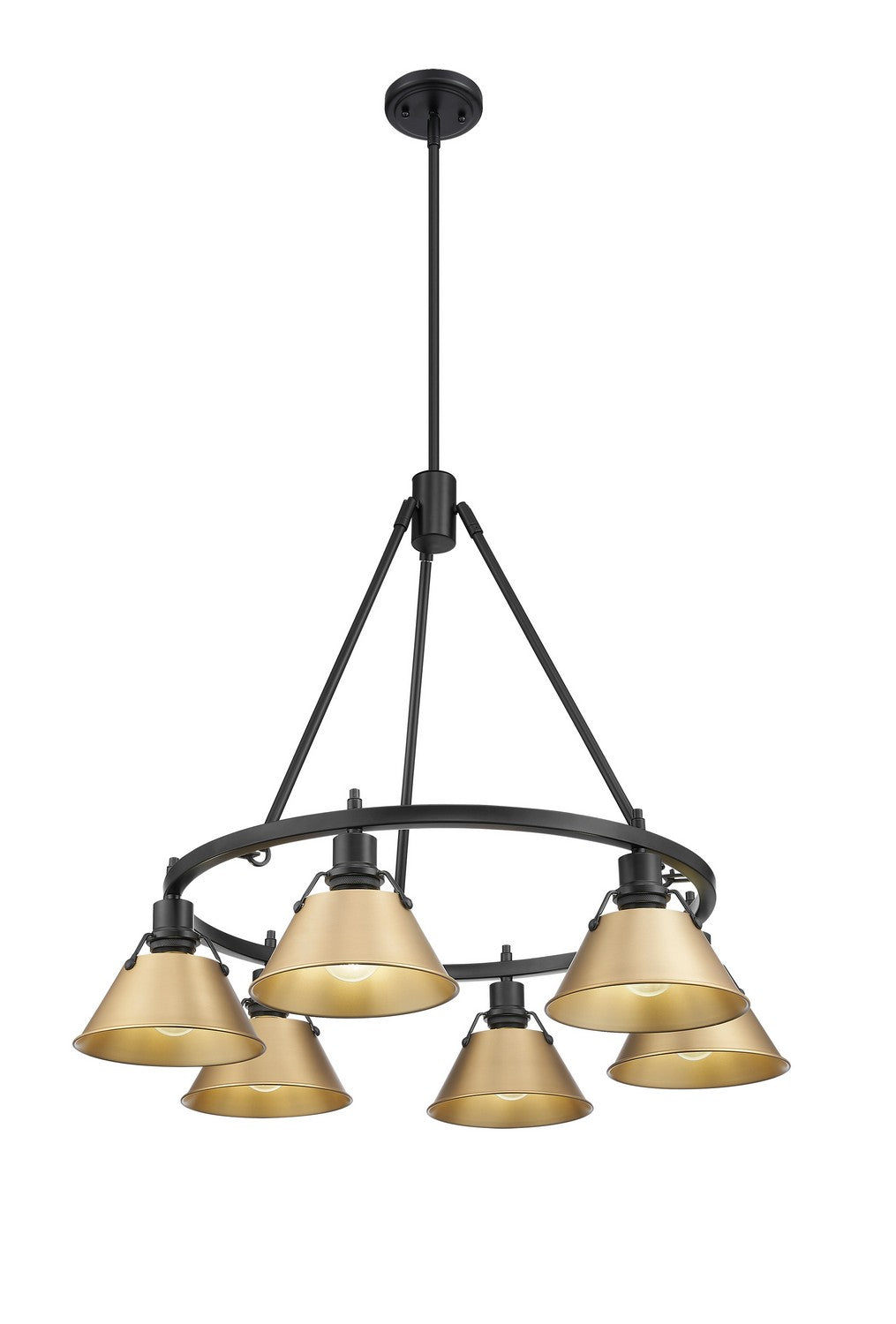 Orwell Chandelier by Golden
