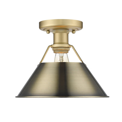 Orwell Flush Mount Ceiling Light by Golden