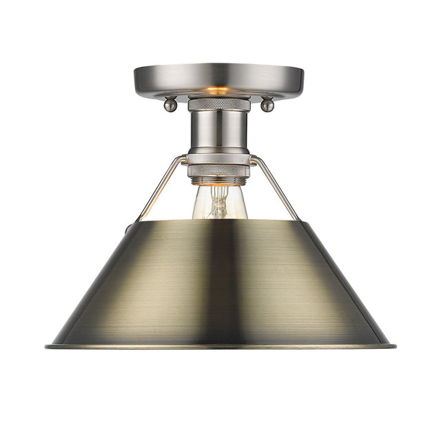 Orwell Flush Mount Ceiling Light by Golden