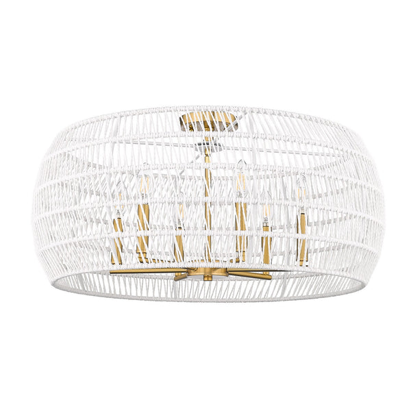 Ellie Flush Mount Ceiling Light by Golden