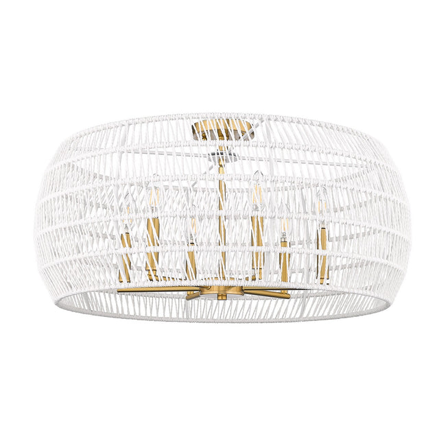 Ellie Flush Mount Ceiling Light by Golden