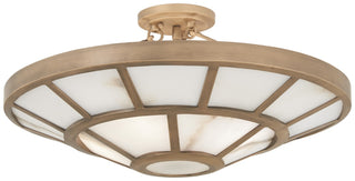 Istria Outdoor (Damp) Semi-Flush Mount Ceiling Light by Metropolitan