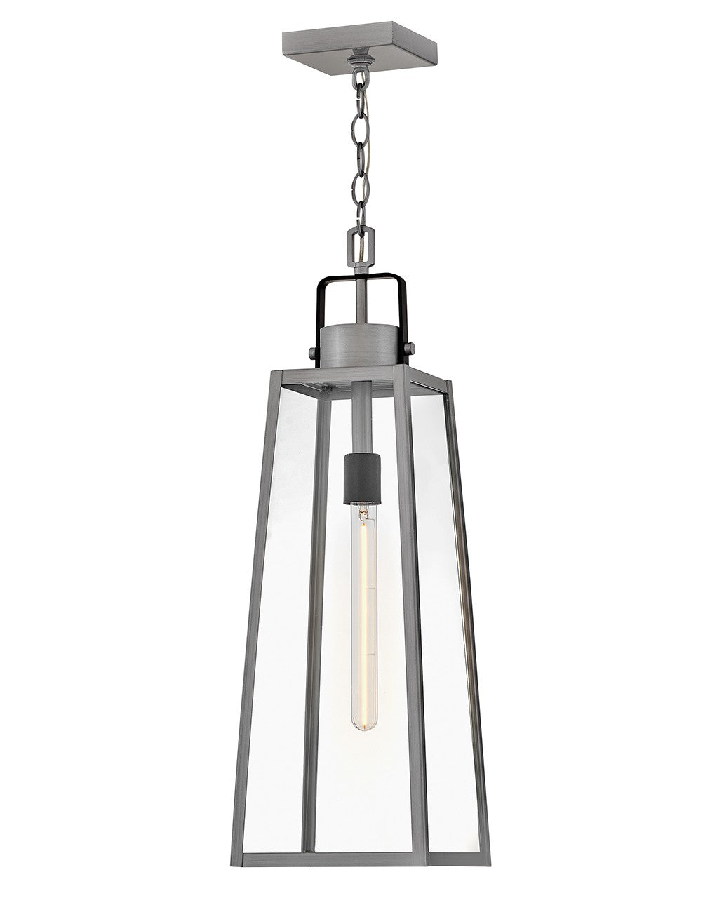 Lark - 82002AL - LED Hanging Lantern - Hugh - Antique Brushed Aluminum from Lighting & Bulbs Unlimited in Charlotte, NC