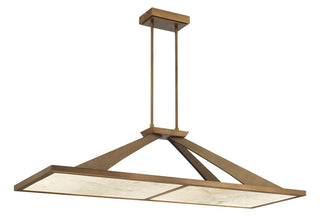 Buy ashen-gold-with-white-glass Stiles Outdoor (Damp) Chandelier by Minka-Lavery