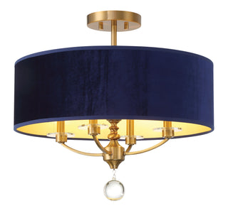 Van Noord Outdoor (Damp) Semi-Flush Mount Ceiling Light by Minka-Lavery