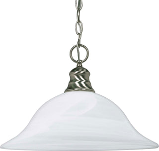 Alabaster Glass Hanging Dome Pendant by Nuvo Lighting