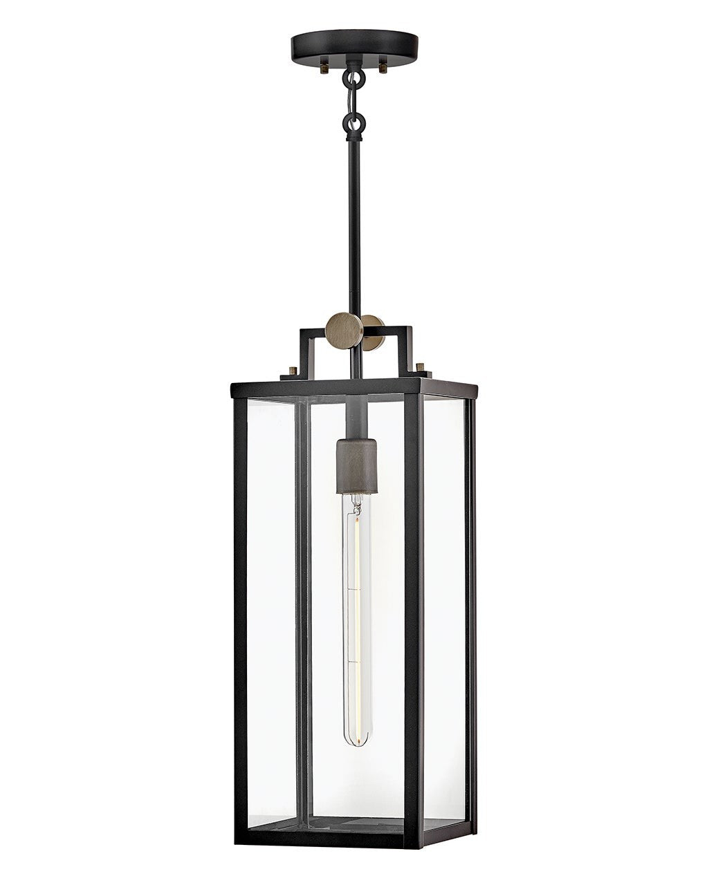 Hinkley - 23012BK - LED Hanging Lantern - Catalina - Black from Lighting & Bulbs Unlimited in Charlotte, NC