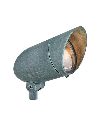 Accent Spot Light Spotlight by Hinkley – Lights: 1 Light (3.75"L x 8.50"W x 6.75"H) – Finish: Verde with Convex Clear Tempered Glass and Clear Shade – Hinkley-54000VE