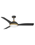 Alba Outdoor (Damp) Ceiling Fan with Light by Hinkley