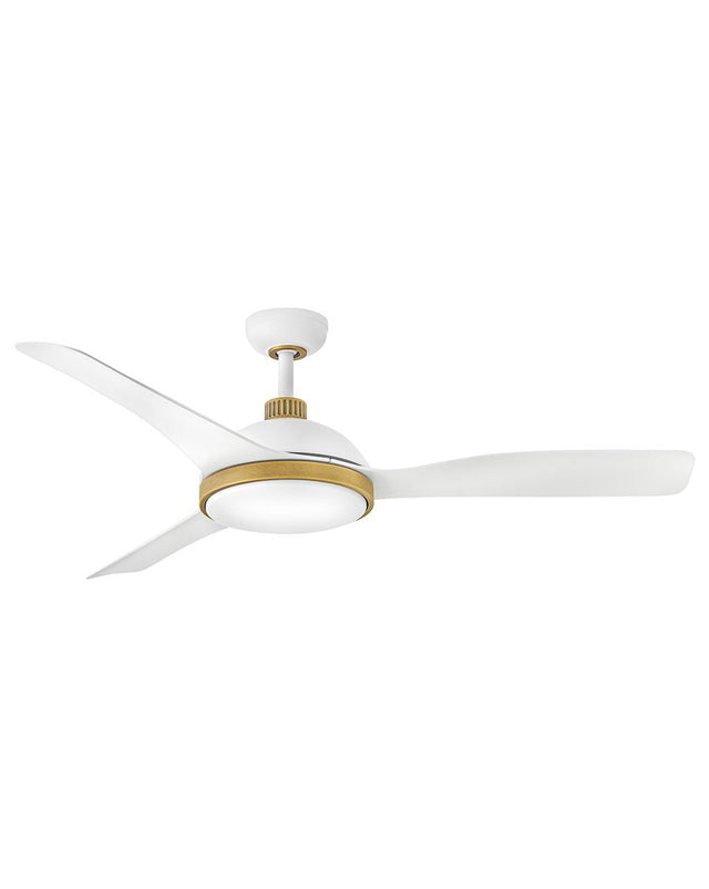 Alba Outdoor (Damp) Ceiling Fan with Light by Hinkley