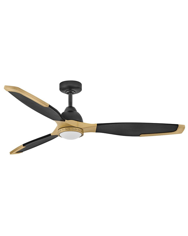 Aileron Outdoor (Damp) Ceiling Fan with Light by Hinkley