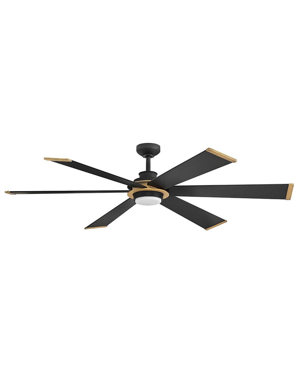 Andros Outdoor (Damp) Ceiling Fan with Light by Hinkley