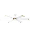 Andros Outdoor (Damp) Ceiling Fan with Light by Hinkley
