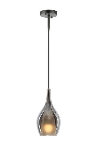 Buy with-smoked-white-glass-glass Jericho Pendant by Matteo Lighting