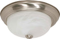Outdoor (Damp) Flush Mount Ceiling Light by Nuvo Lighting