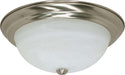 Outdoor (Damp) Flush Mount Ceiling Light by Nuvo Lighting