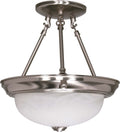 Semi-Flush Mount Ceiling Light by Nuvo Lighting