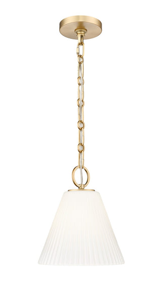 Buy modern-gold Alaric Outdoor (Damp) Pendant by Z-Lite