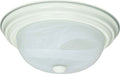 Outdoor (Damp) Flush Mount Ceiling Light by Nuvo Lighting