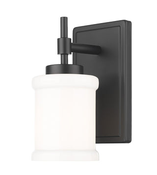 Buy matte-black Cadoc Outdoor (Damp) Sconce by Z-Lite