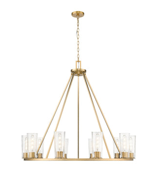 Buy modern-gold Titus Outdoor (Damp) Chandelier by Z-Lite