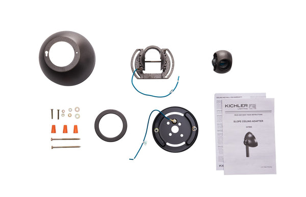 Steel Slope Adapter Accessory by Kichler