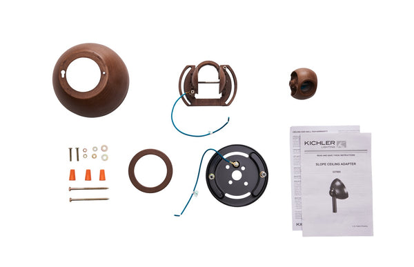 Steel Slope Adapter Accessory by Kichler