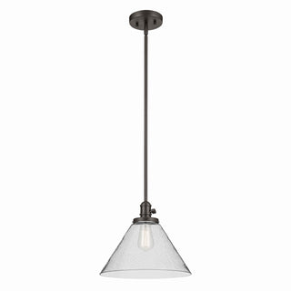 Buy olde-bronze-with-clear-glass-and-clear-seedy-shade Avery Pendant by Kichler