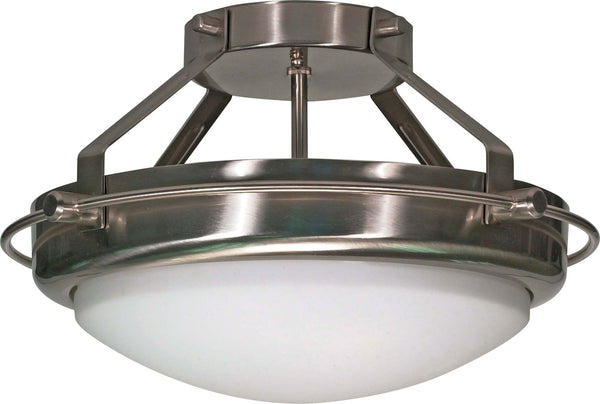 Polaris Semi-Flush Mount Ceiling Light by Nuvo Lighting