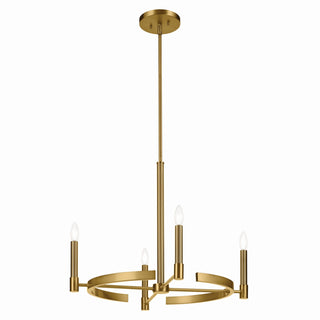 Buy brushed-natural-brass Tolani Chandelier by Kichler
