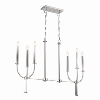 Buy polished-nickel Florence Chandelier by Kichler