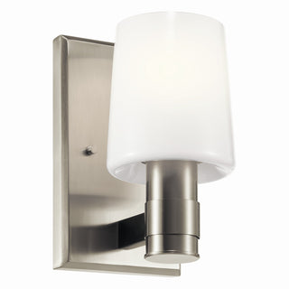 Buy brushed-nickel Adani Outdoor (Damp) Sconce by Kichler